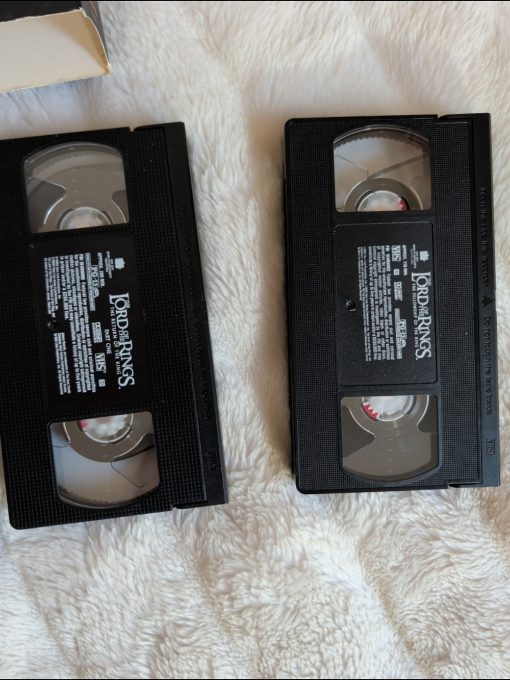 Lord Of The Rings Trilogy VHS Bundle Complete Set - Picture 9 of 10
